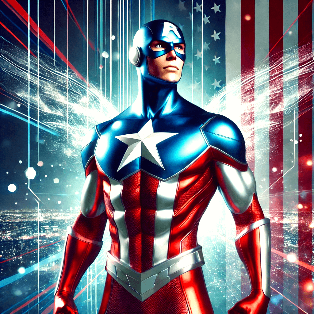 Captain America, a symbol of justice and freedom, evolves from a wartime hero to an iconic leader in the Marvel Universe, inspiring generations.