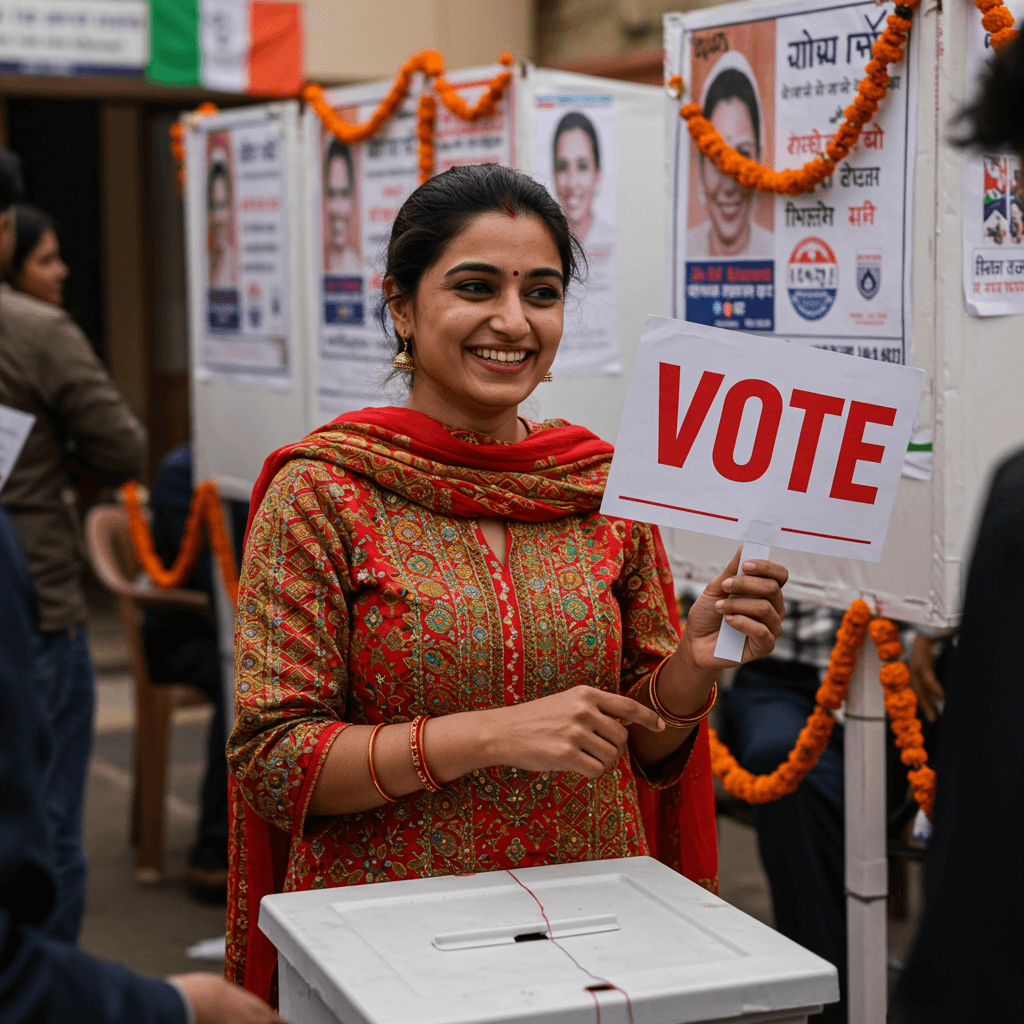 Delhi Election 2025: Powerful Start with 8.10% Turnout as Leaders Cast Their Vote